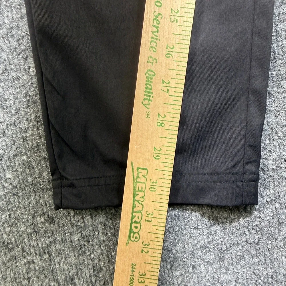 Adidas Golf Performance Pants Mens 34x30 Black Five Pocket Trousers Activewear